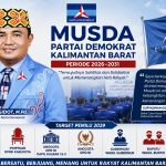 Suryadman Gidot: Musda Demokrat Kalbar Momentum Perkuat Soliditas Menuju Kemenangan Pemilu 2029