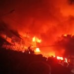 Kebakaran Hebat Hanguskan 48 unit Ruko di Pasar Sungai Duri Bengkayang