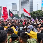 Demo #IndonesiaSadar di Bundaran HI, Mahasiswa Sampaikan Lima Tuntutan kepada Pemerintah
