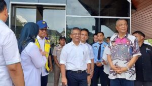 Kunjungan Wakil Menteri Keuangan Tinjau PLBN Jagoi Babang