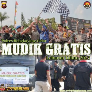 Polres Bengkayang Gelar Program Mudik Gratis Lebaran Tahun 2023, Cek Persyaratannya