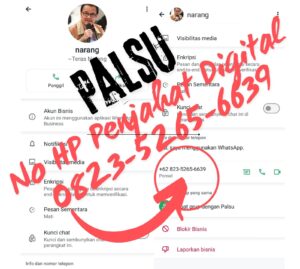 Poto Teras Narang Dijadikan Profil WA Penipuan, Minta no Kandidat Pilkada di Kalimantan