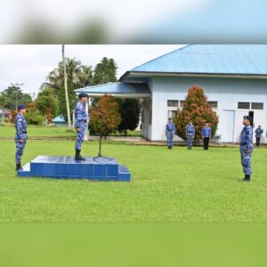 Lanud HAD Gelar Upacara Tujuh Belasan Bulan Maret Dengan Khidmat