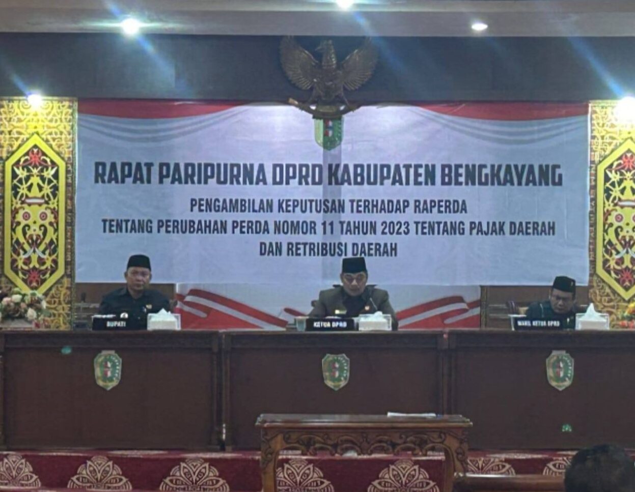 DPRD Bengkayang Setujui Raperda tentang Perubahan Pajak dan Retribusi Daerah