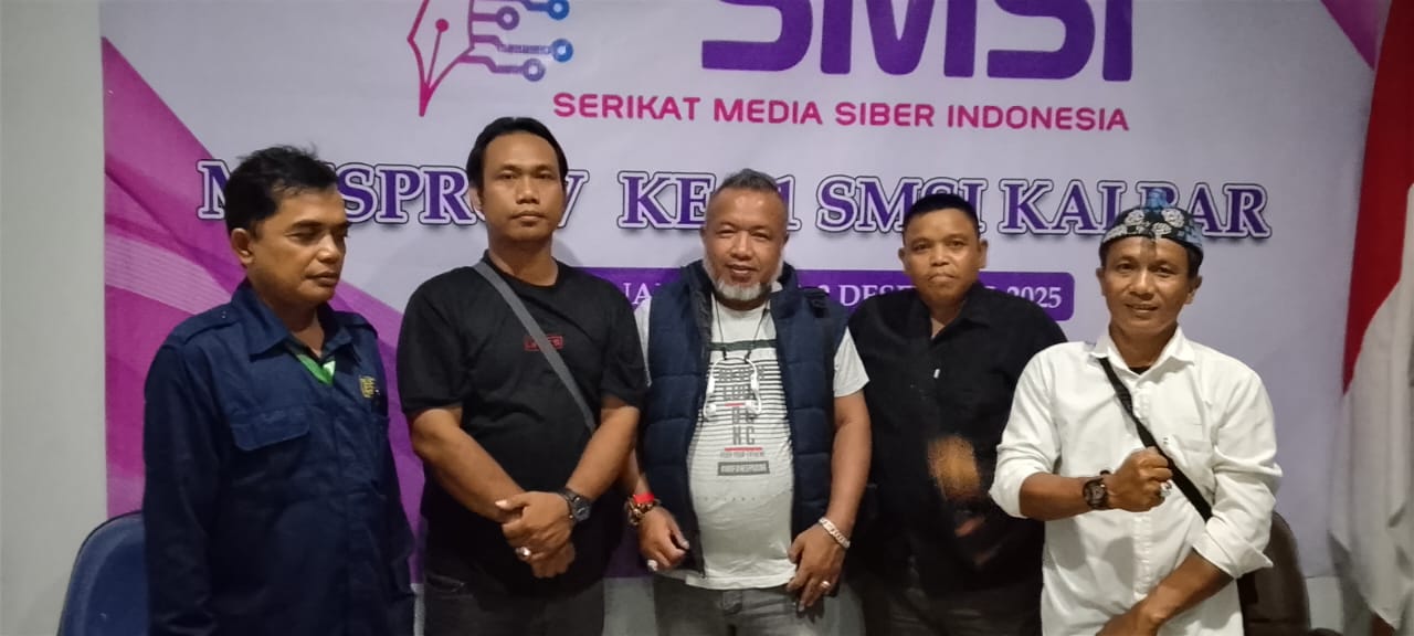 SMSI Bengkayang Hadiri Musprov I SMSI Kalbar di Pontianak, Muhammad Khusyairi Kembali Pimpin Periode 2025–2029